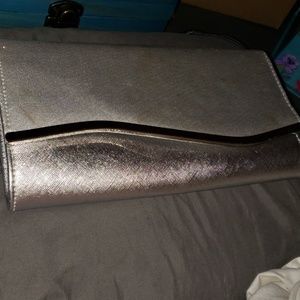 Silver clutch